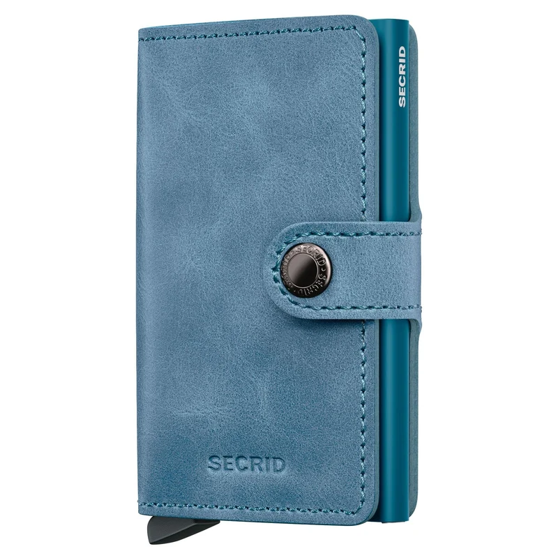 Secrid Vintage Miniwallet - Cartera RFID 6.5 cm (teal)