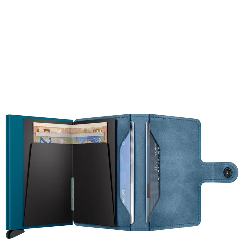 Secrid Vintage Miniwallet - Cartera RFID 6.5 cm (teal)