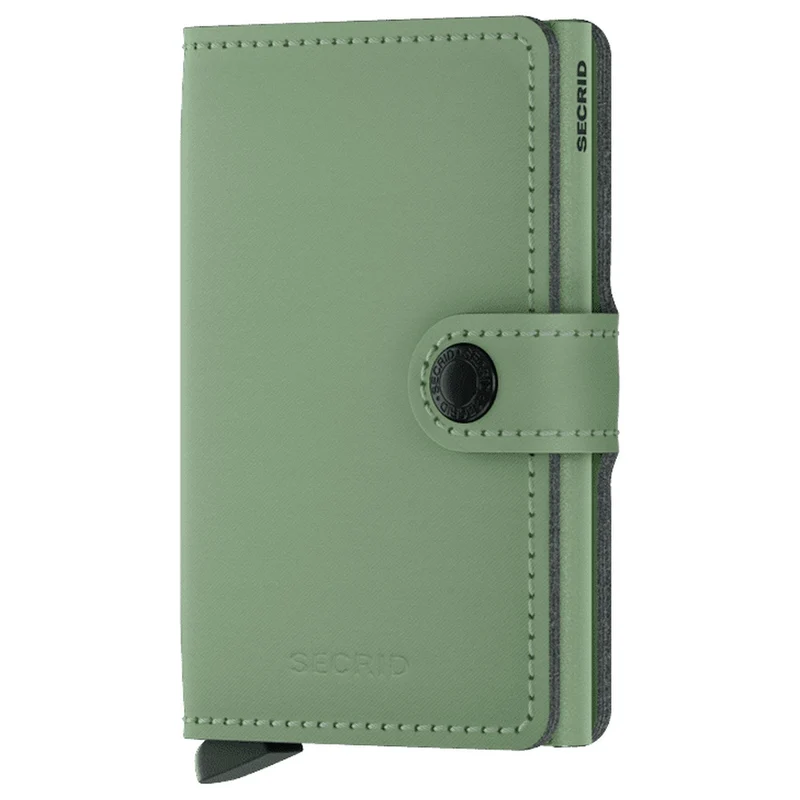 Secrid Yard Miniwallet - Cartera RFID 6.5 cm (powder pistachio)
