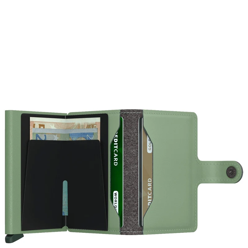 Secrid Yard Miniwallet - Cartera RFID 6.5 cm (powder pistachio)