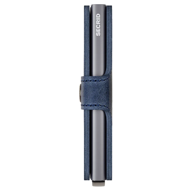 Secrid Vintage Miniwallet - Cartera RFID 6.5 cm (blue)