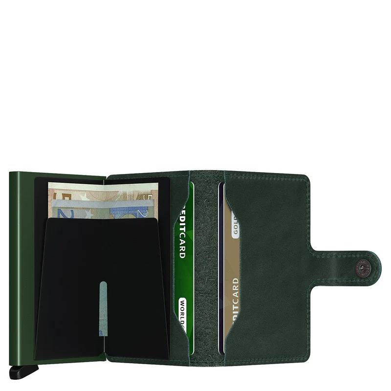 Secrid Original Miniwallet - Cartera RFID 6.5 cm (green)