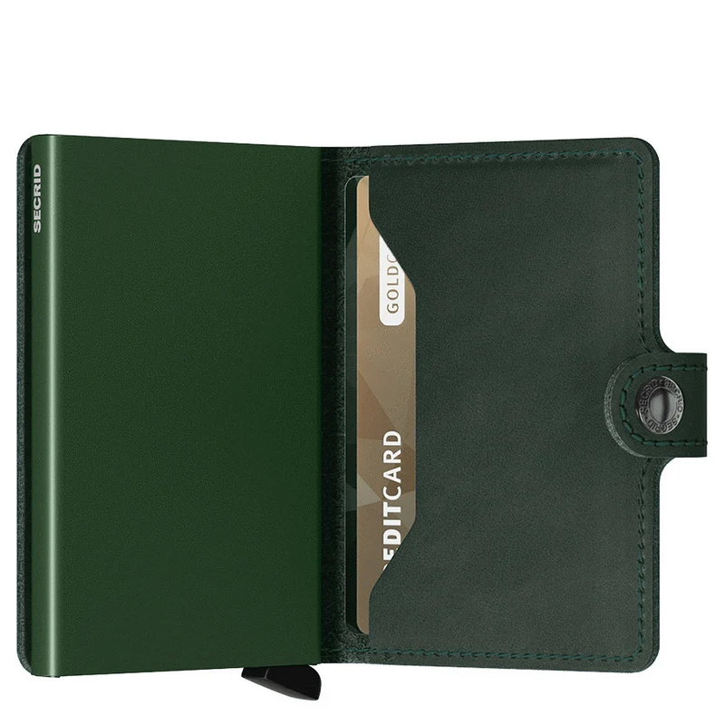 Secrid Original Miniwallet - Cartera RFID 6.5 cm (green)