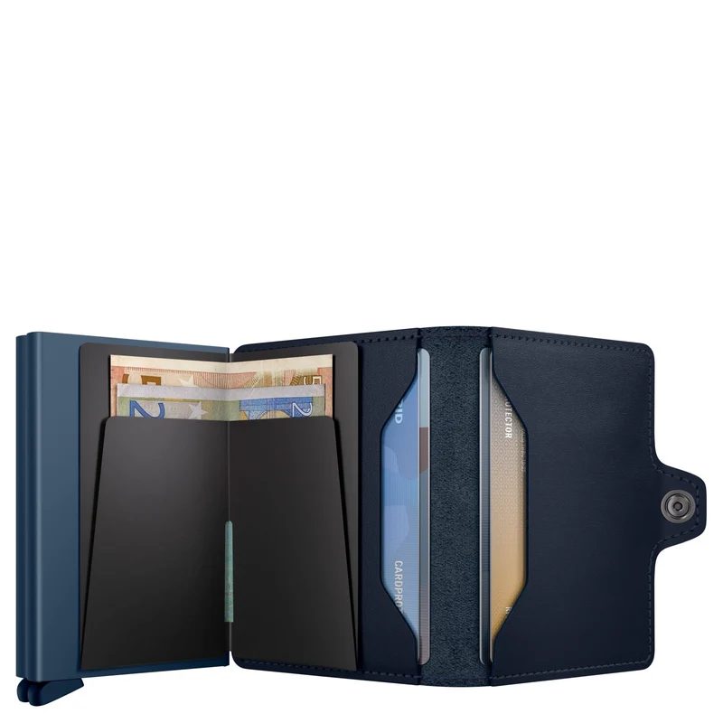 Secrid Original Twinwallet - Cartera RFID 7 cm (navy-navy)