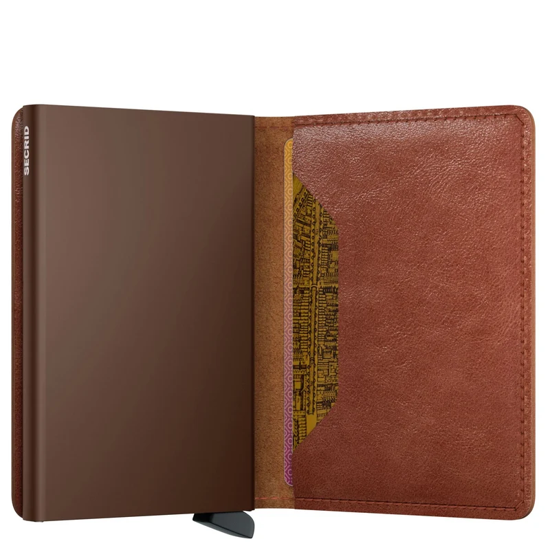 Secrid Vintage Slimwallet - Cartera RFID 6.8 cm (cognac-brown)