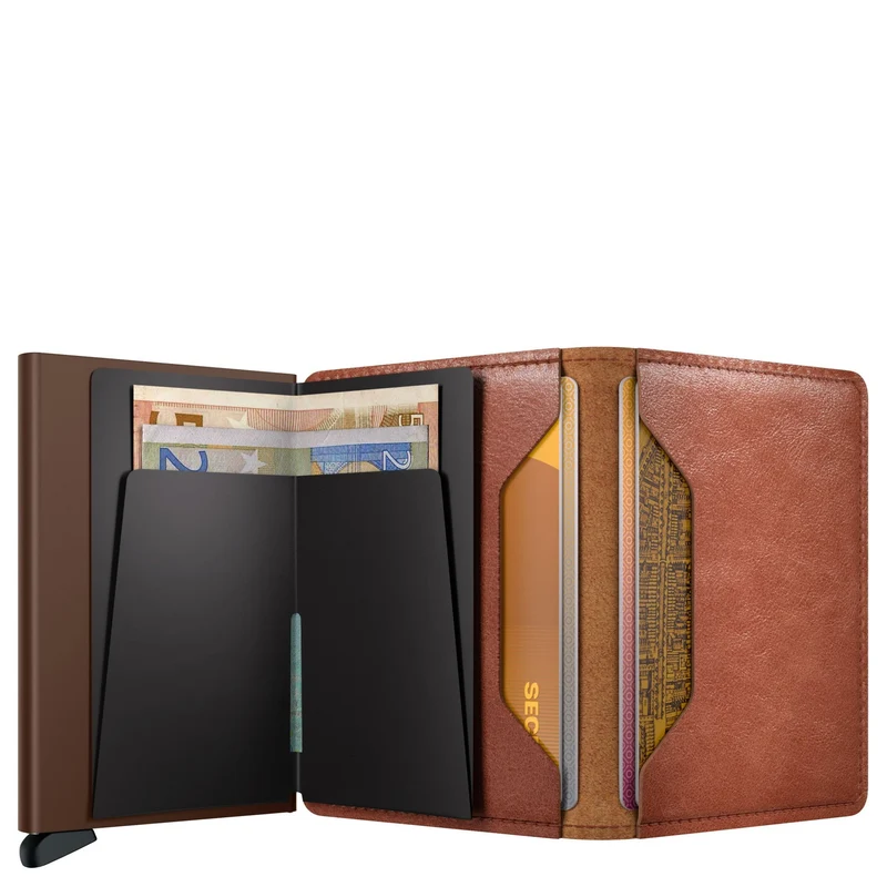 Secrid Vintage Slimwallet - Cartera RFID 6.8 cm (cognac-brown)