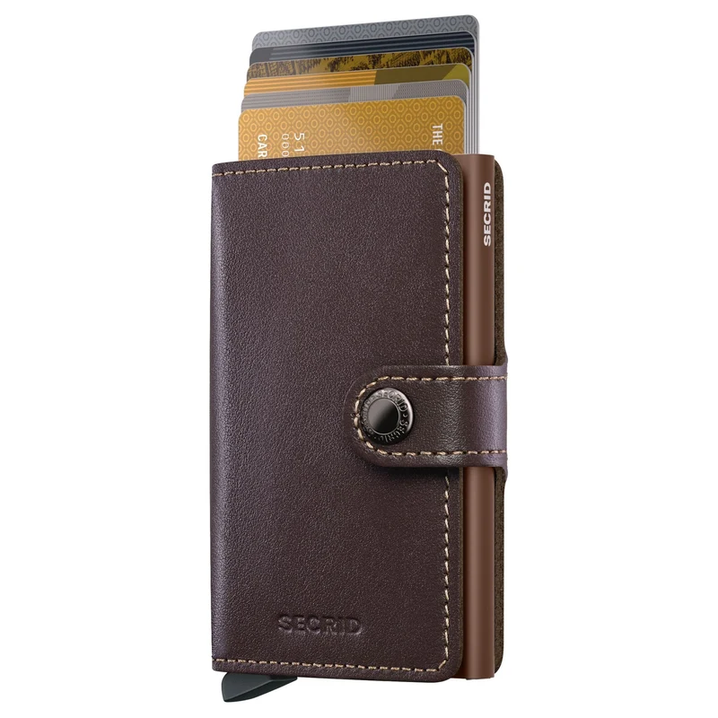 Secrid Original Miniwallet - Cartera RFID 6.5 cm (brown)