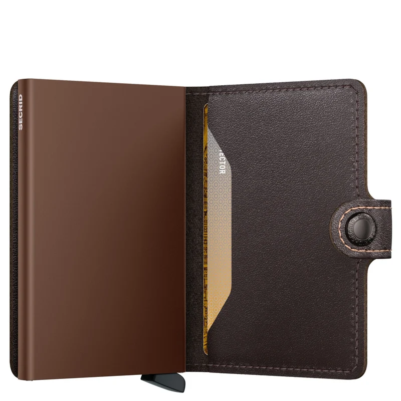 Secrid Original Miniwallet - Cartera RFID 6.5 cm (brown)