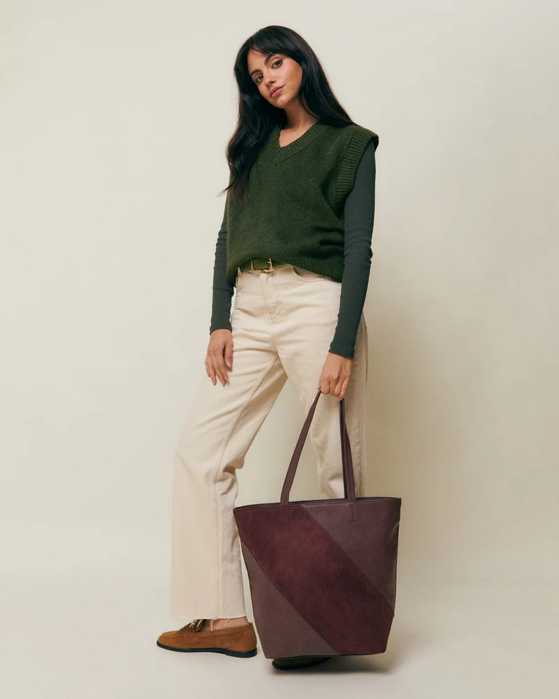 Lumis bolso shopper grande efecto ante ED.