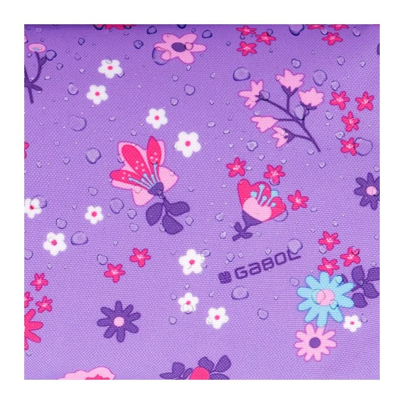 Estuche Tres Cremalleras Violet Gabol