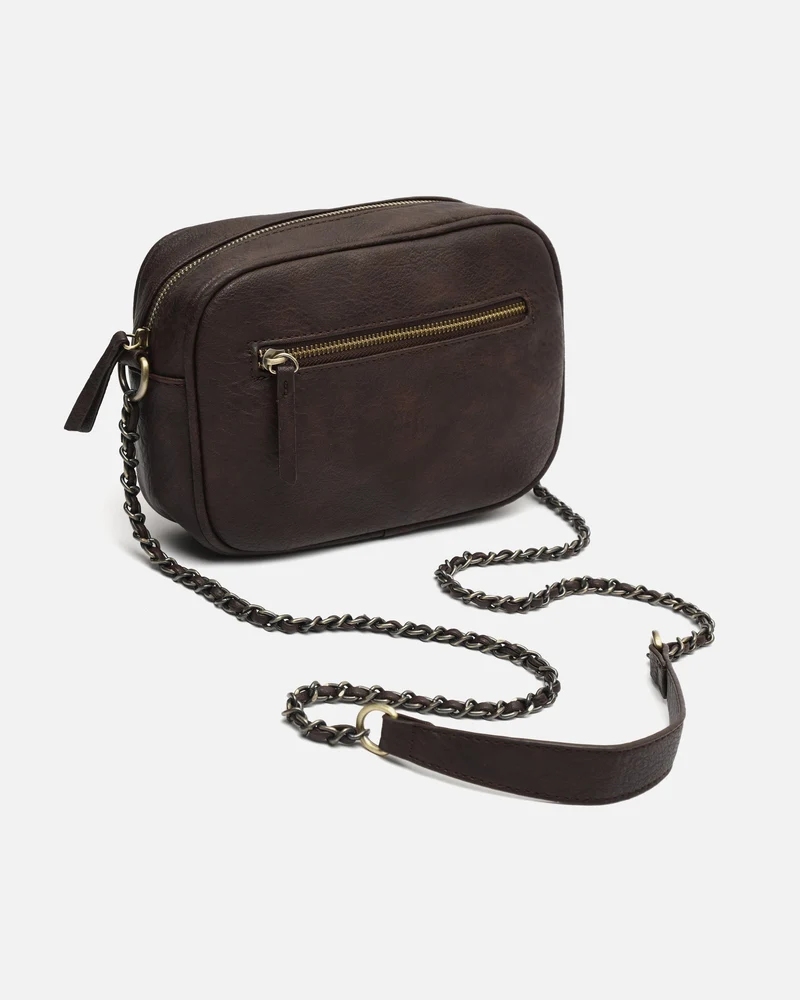Popis bolso bandolera con estampado patchwork ED.