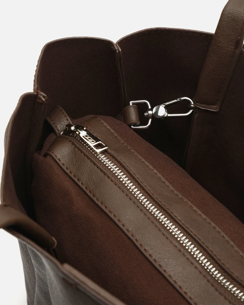 Giseli bolso shopper grande con neceser extraíble ED.