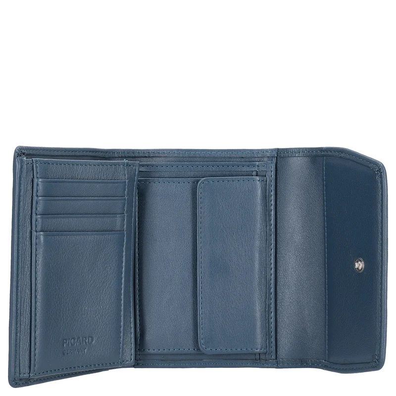 Picard Bingo - Cartera 8cc 13 cm Rindsleder (deep ocean)