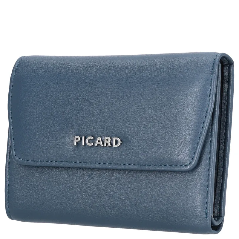 Picard Bingo - Cartera 8cc 13 cm Rindsleder (deep ocean)