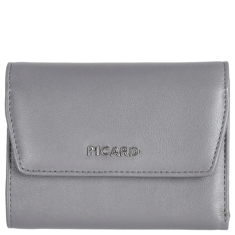 Picard Bingo - Cartera 8cc 13 cm Rindsleder (granite)