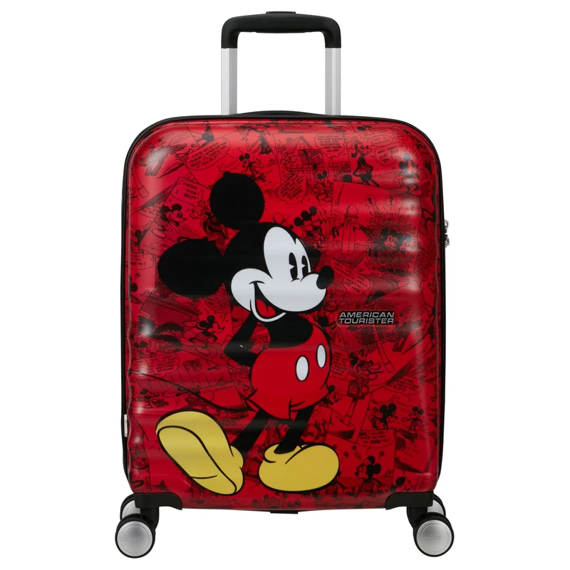 American Tourister Wavebreaker Disney - Trolley de cabina con 4 ruedas 55 cm (rot)