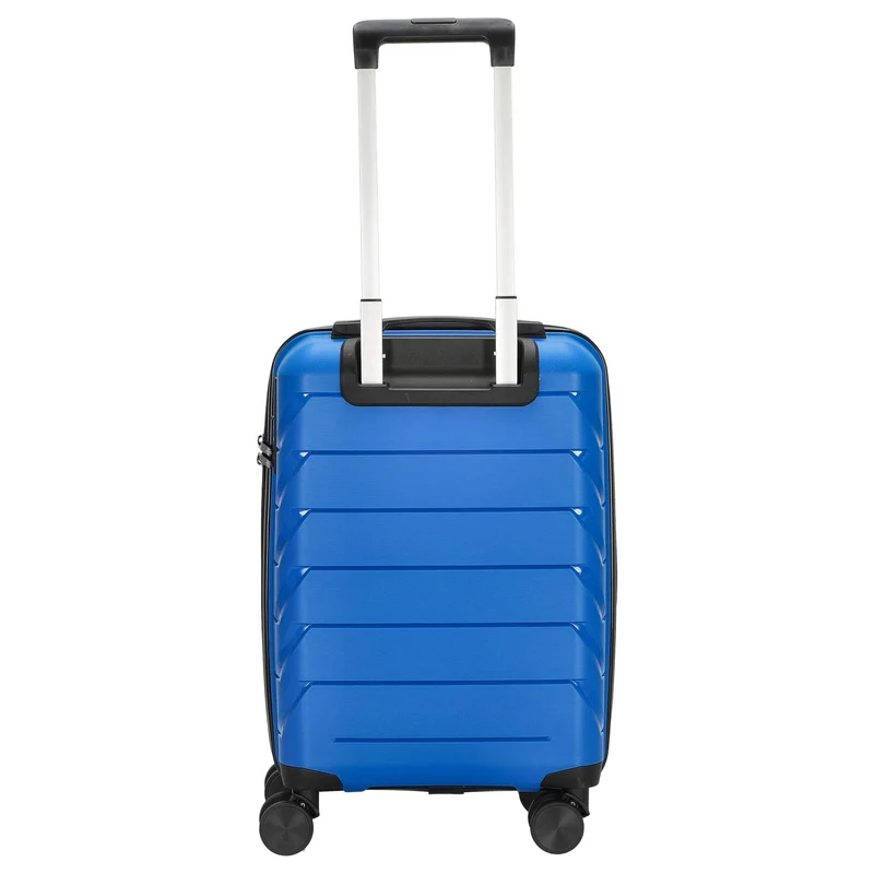 D&N Travel Line 4100 - Maleta de cabina 4 ruedas S 54 cm (azul)