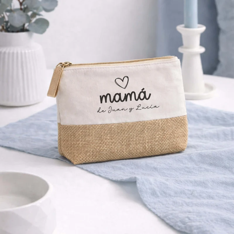 Neceser Mamá con Nombres – Regalo Personalizado Día de la Madre