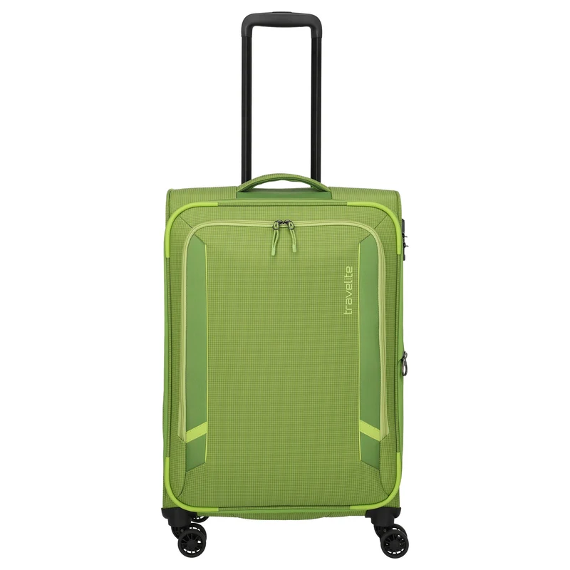 Travelite Corsiica - Set de trolley con 4 ruedas 4 pzas. expandible (fresh green)