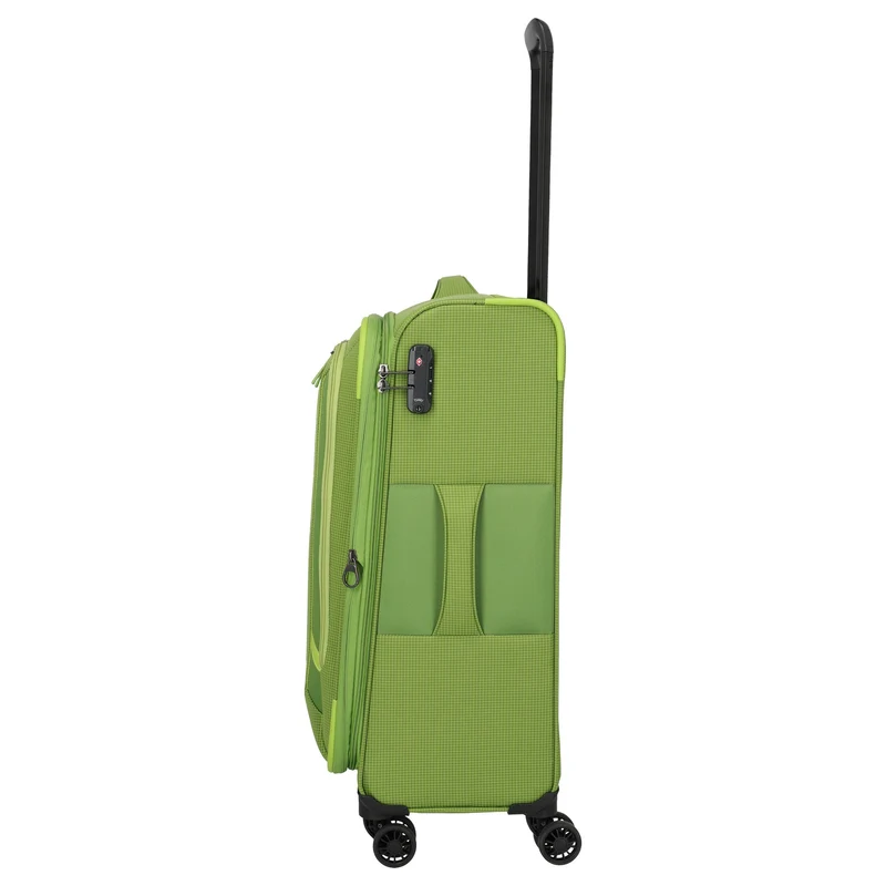 Travelite Corsiica - Set de trolley con 4 ruedas 4 pzas. expandible (fresh green)