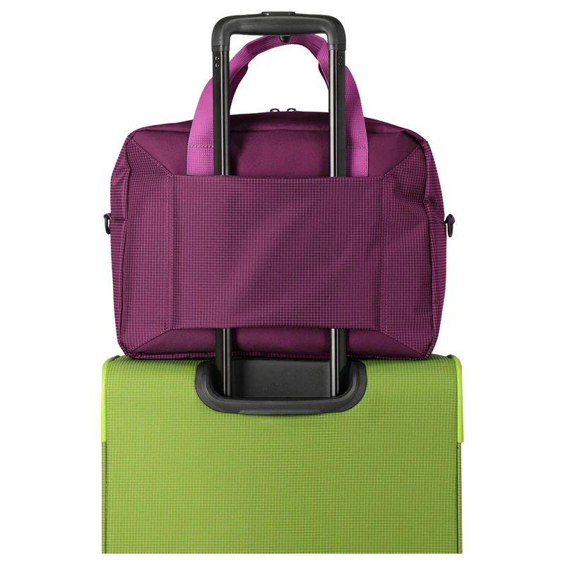 Travelite Corsiica - Set de trolley con 4 ruedas 4 piezas ampliable (pink)