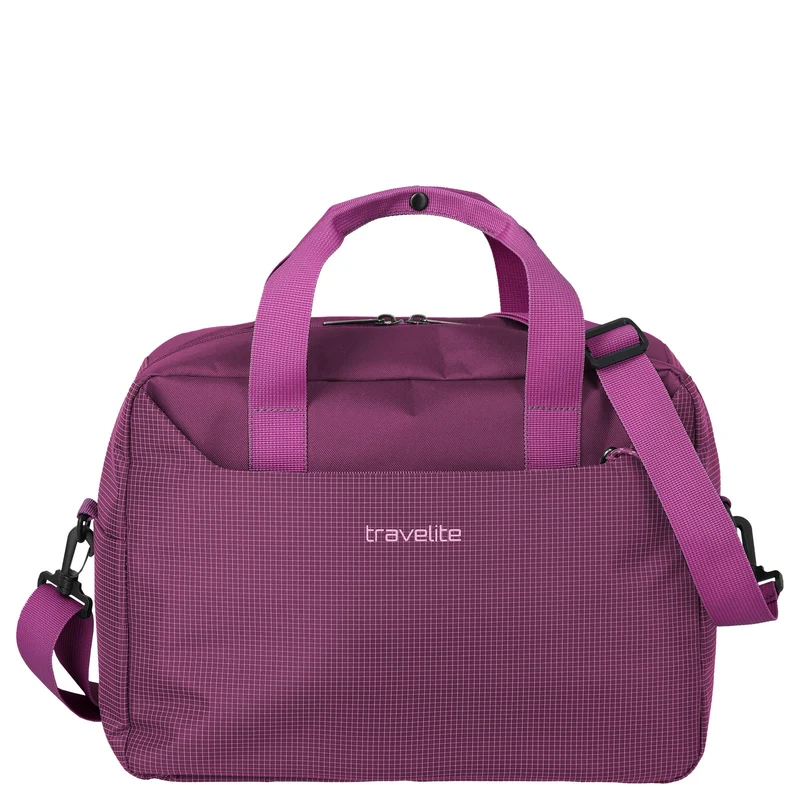 Travelite Corsiica - Set de trolley con 4 ruedas 4 piezas ampliable (pink)