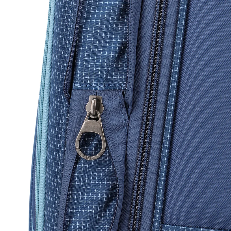 Travelite Corsiica - Set de trolley con 4 ruedas 4 piezas expandible (blue)