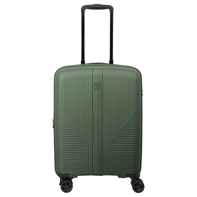 Travelite Air Stripe - Trolley de cabina S 55 cm expandible (green)