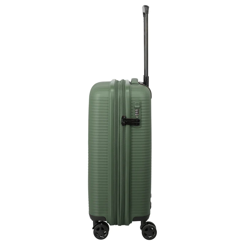 Travelite Air Stripe - Trolley de cabina S 55 cm expandible (green)