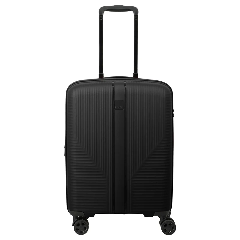Travelite Air Stripe - Trolley de cabina S 4 ruedas 55 cm expandible (black)