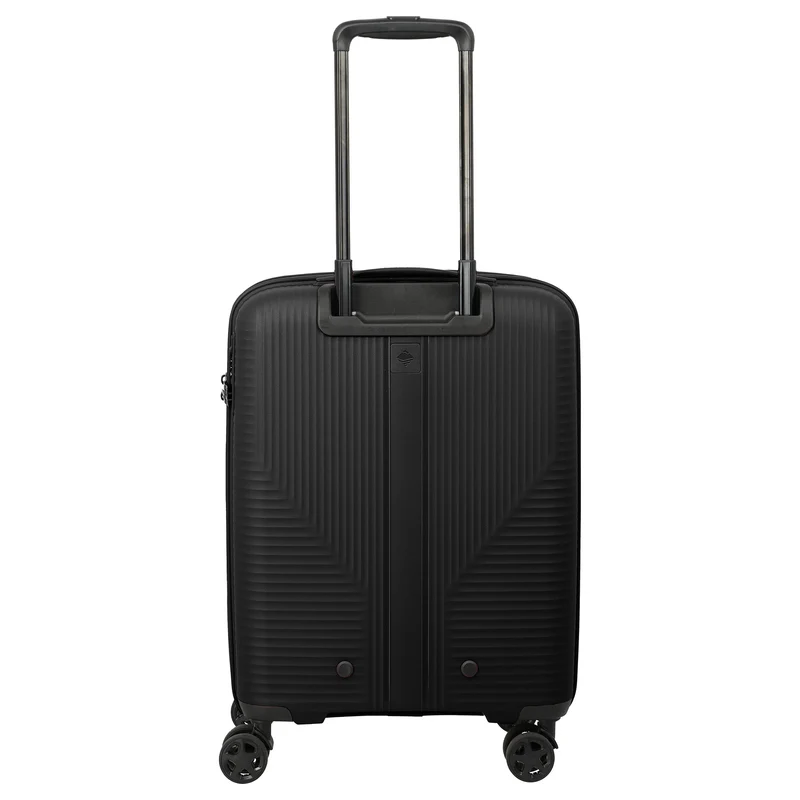 Travelite Air Stripe - Trolley de cabina S 4 ruedas 55 cm expandible (black)