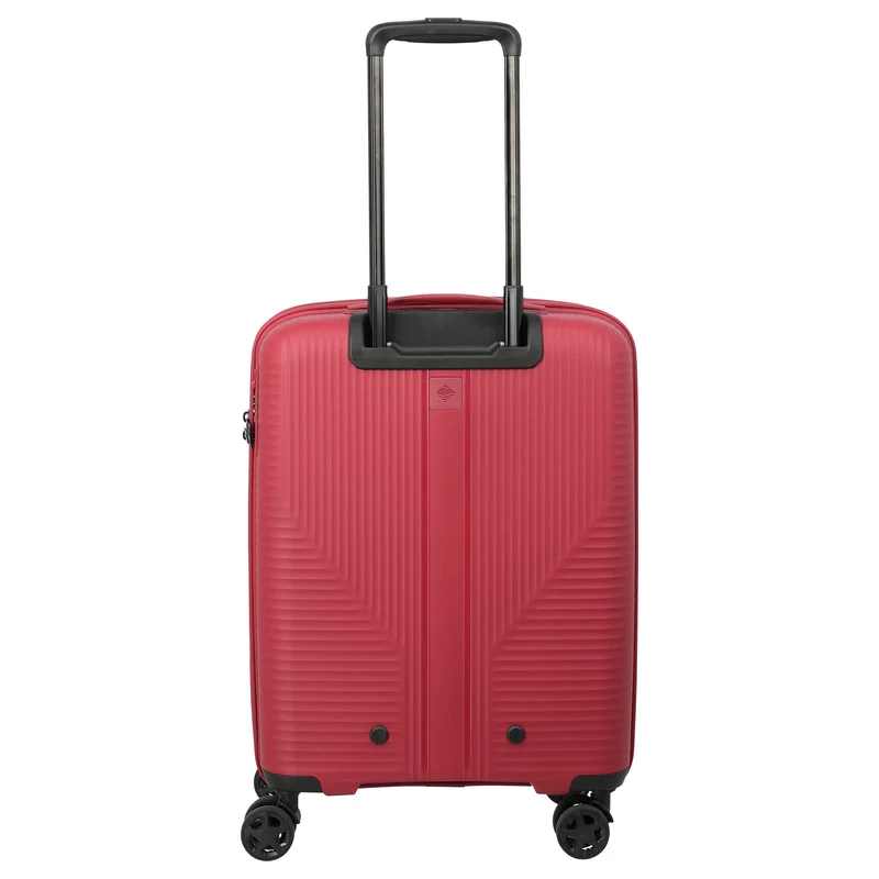 Travelite Air Stripe - Trolley de cabina S 4 ruedas 55 cm expandible (red)