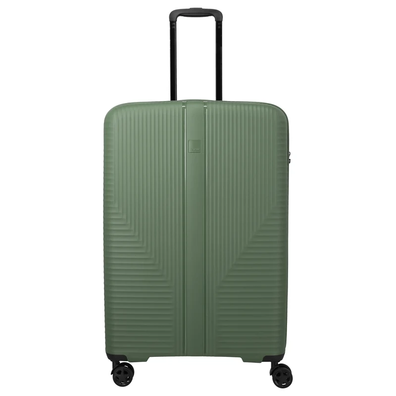 Travelite Air Stripe - Set de trolley con 4 ruedas 3 piezas (green)