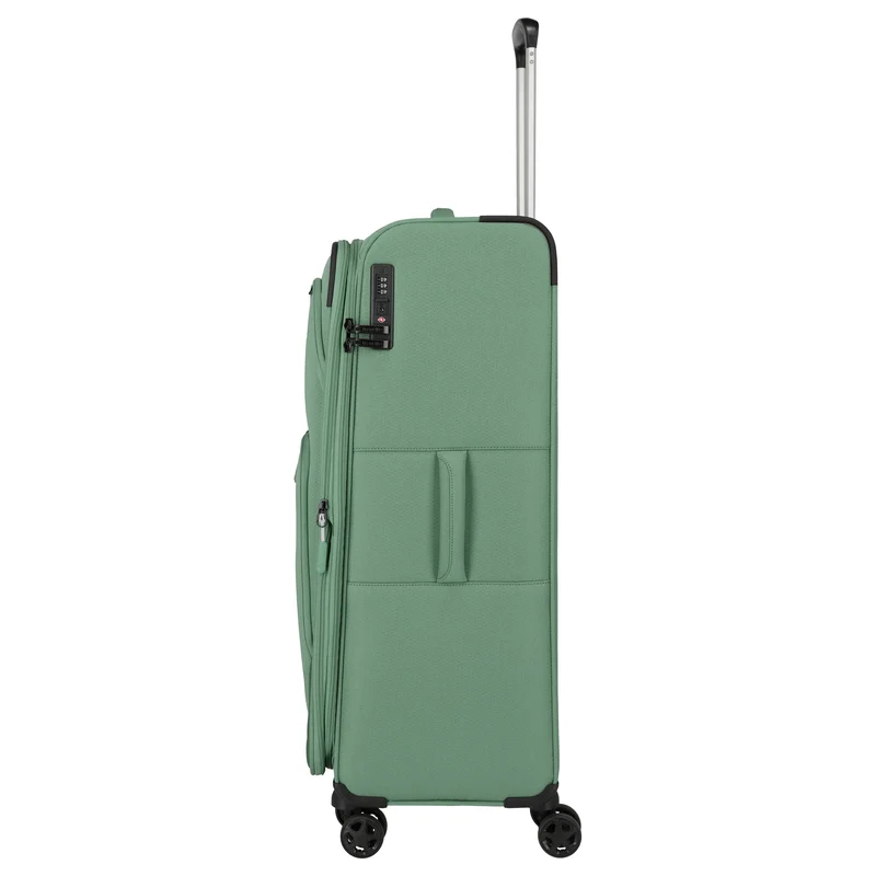 Travelite Kick Off - Trolley de 4 ruedas L 78 cm expandible (Sage Green)