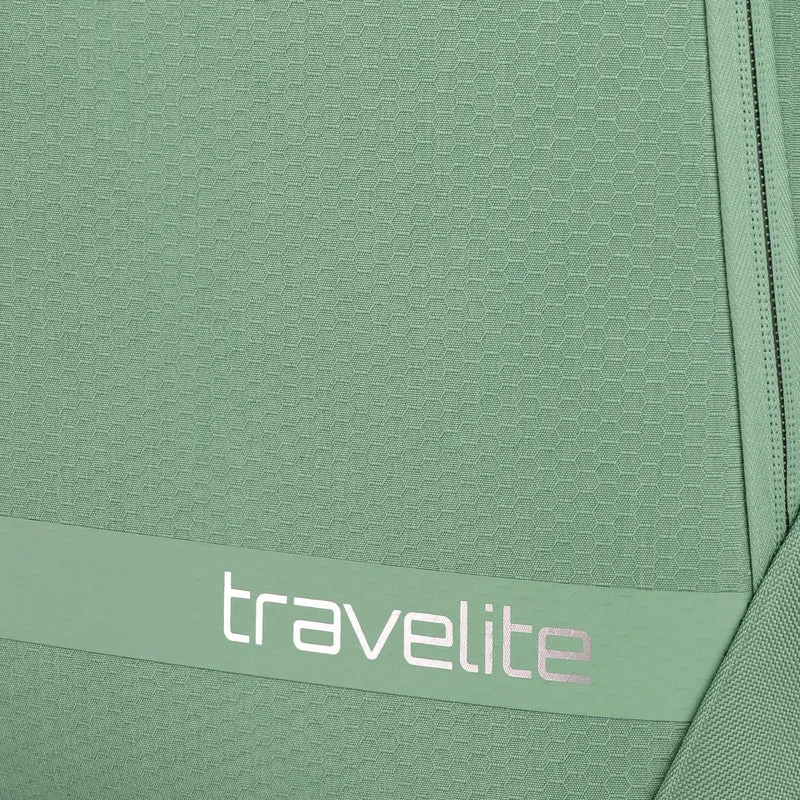 Travelite Kick Off - Trolley de 4 ruedas L 78 cm expandible (Sage Green)