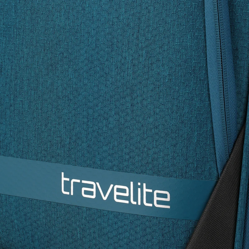 Travelite Kick Off - Trolley de 4 ruedas L 78 cm expandible (petrol)