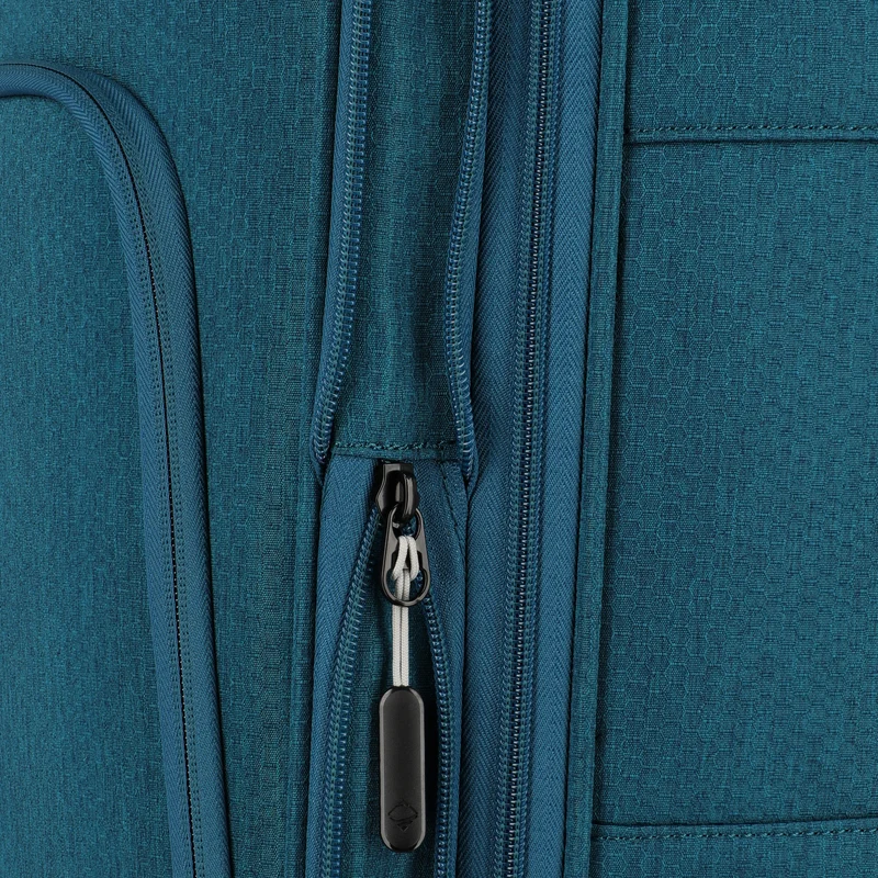 Travelite Kick Off - Trolley de 4 ruedas L 78 cm expandible (petrol)