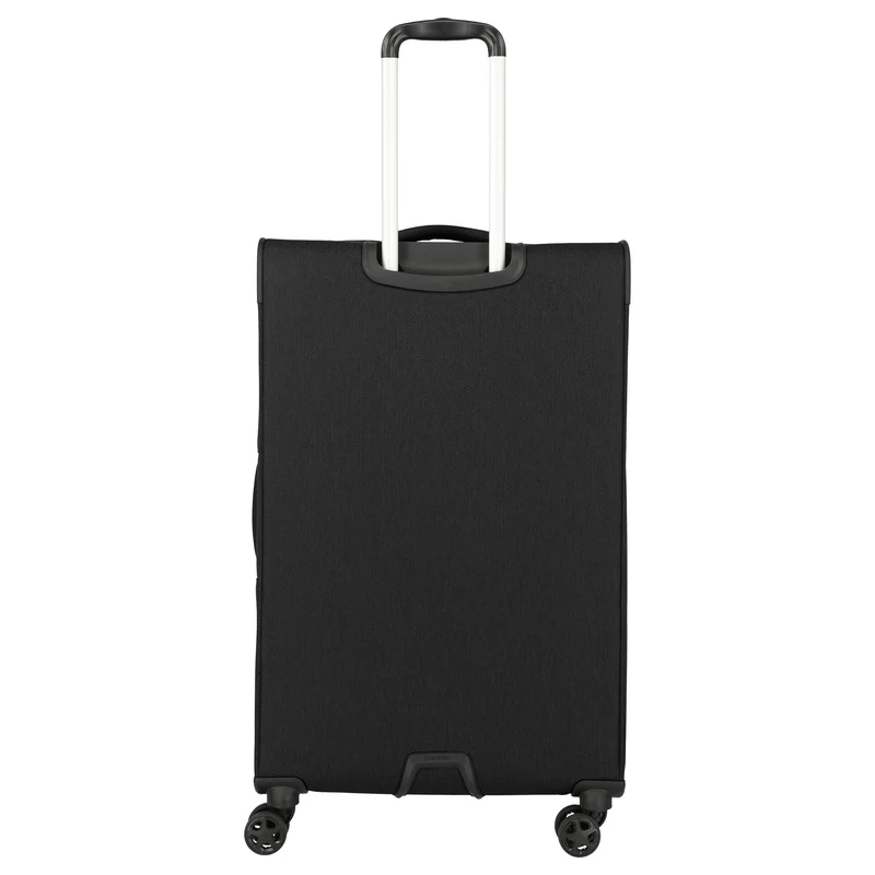 Travelite Kick Off - Trolley de 4 ruedas L 78 cm expandible (black)