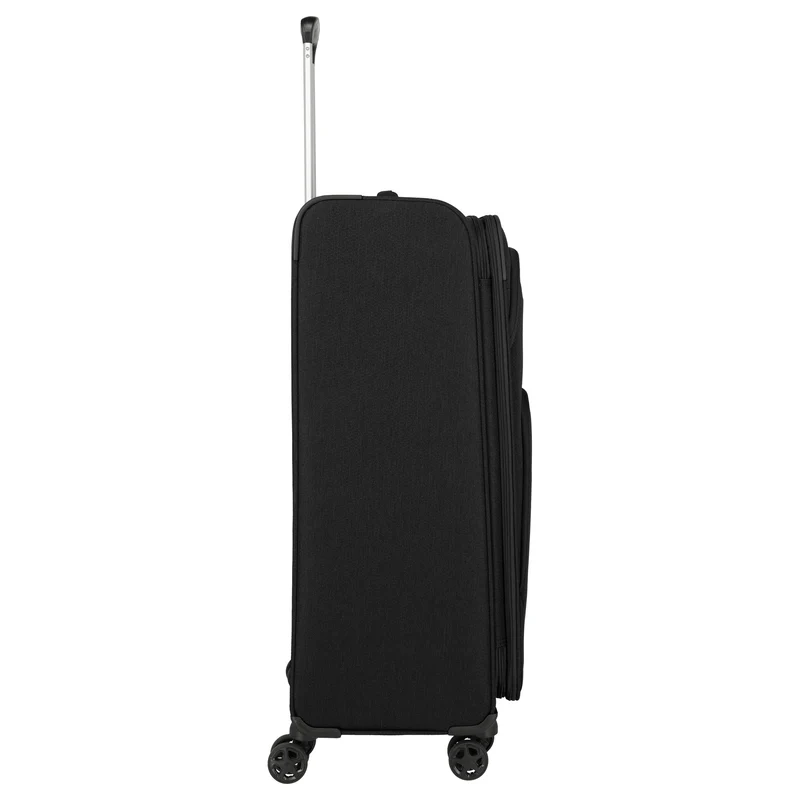 Travelite Kick Off - Trolley de 4 ruedas L 78 cm expandible (black)