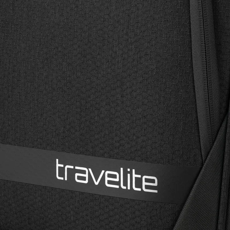 Travelite Kick Off - Trolley de 4 ruedas L 78 cm expandible (black)