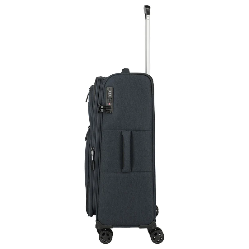 Travelite Kick Off - Trolley de 4 ruedas M 67 cm expandible (d'anthracite)