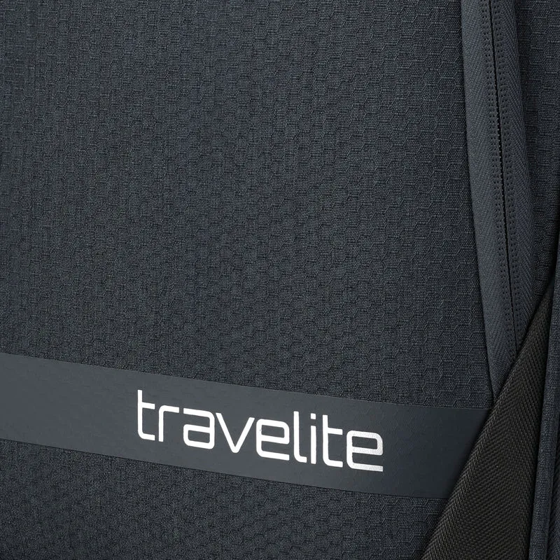Travelite Kick Off - Trolley de 4 ruedas M 67 cm expandible (d'anthracite)