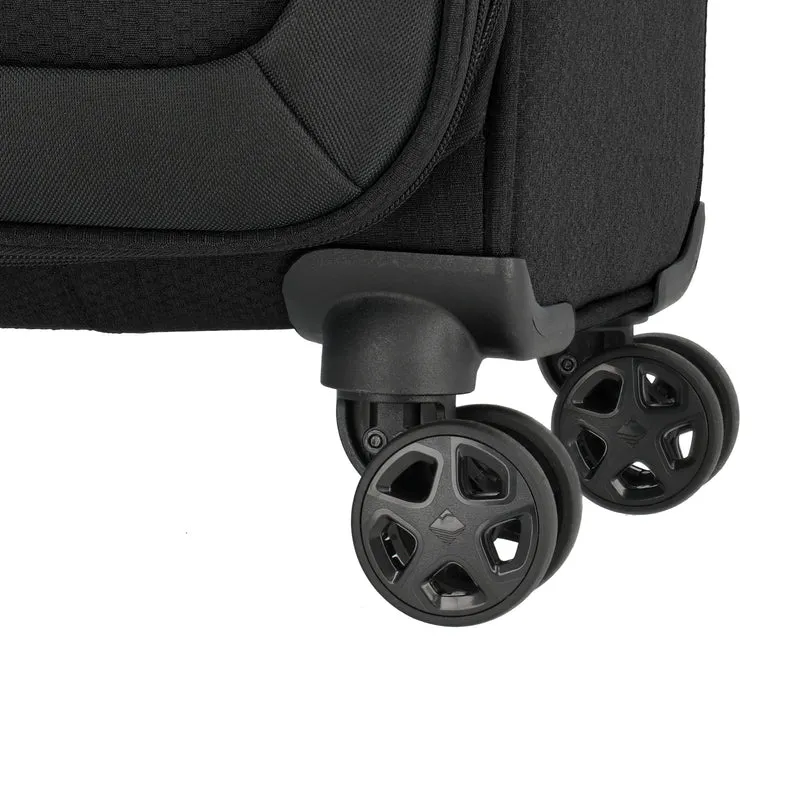Travelite Kick Off - Trolley de 4 ruedas M 67 cm expandible (black)