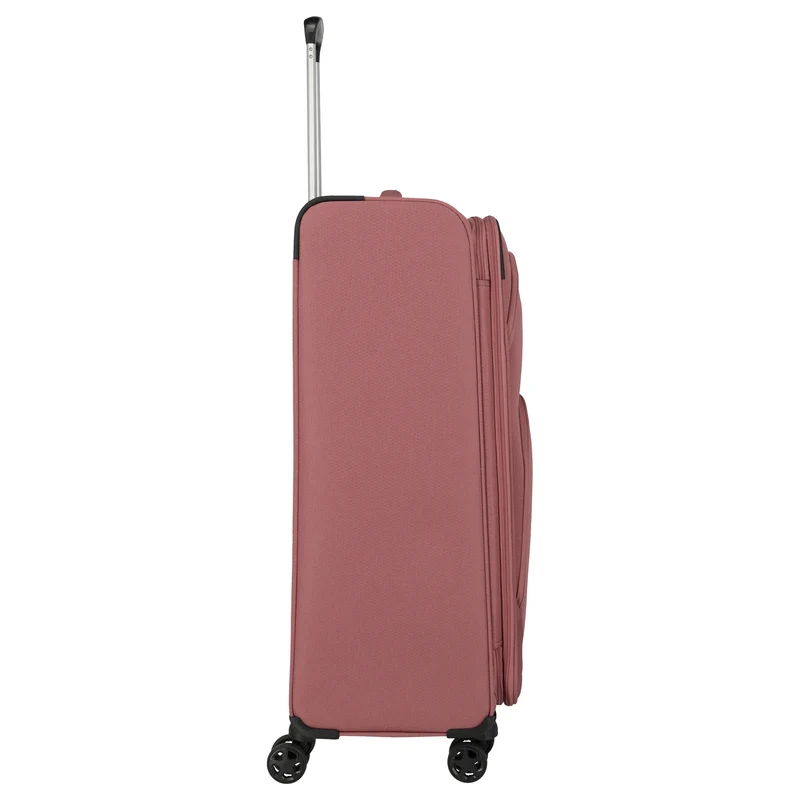 Travelite Kick Off - Trolley de 4 ruedas L 78 cm expandible (blush)