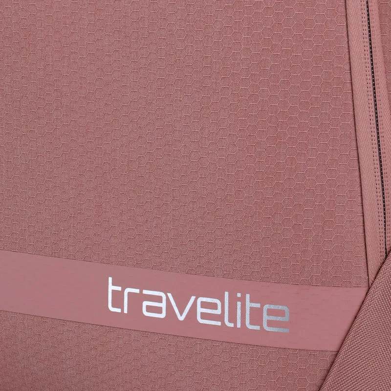 Travelite Kick Off - Trolley de 4 ruedas L 78 cm expandible (blush)