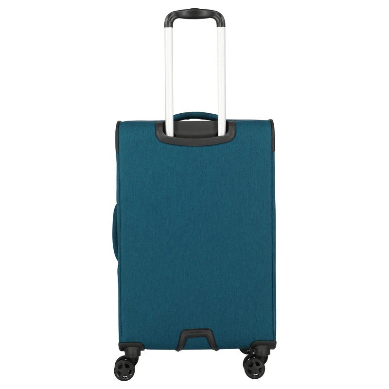 Travelite Kick Off - Trolley de 4 ruedas M 67 cm expandible (petrol)