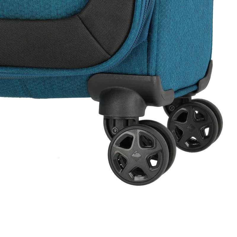 Travelite Kick Off - Trolley de 4 ruedas M 67 cm expandible (petrol)