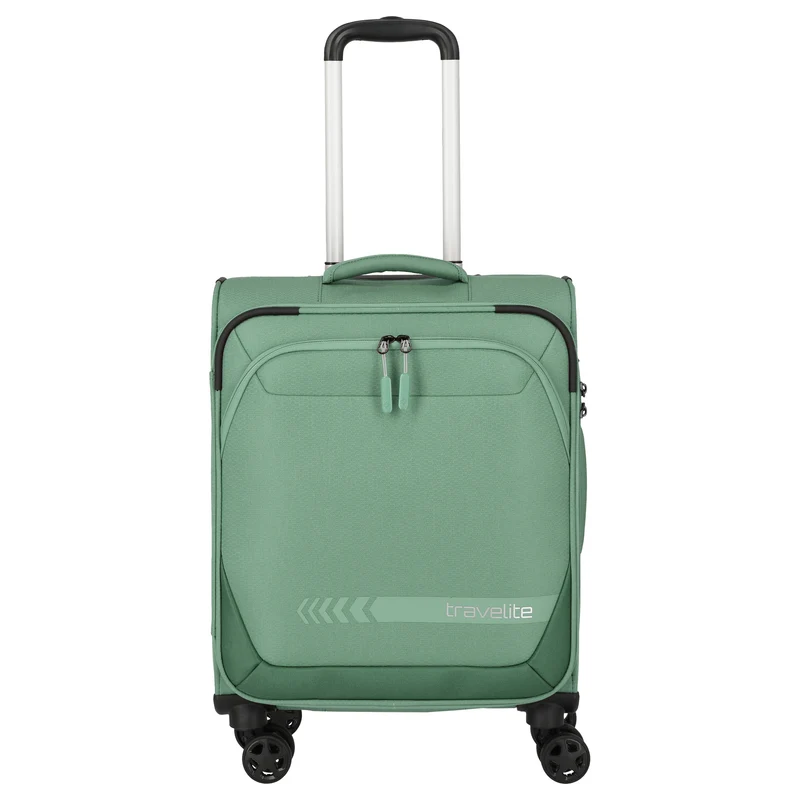 Travelite Kick Off - Trolley de cabina con 4 ruedas S 55 cm (Sage Green)