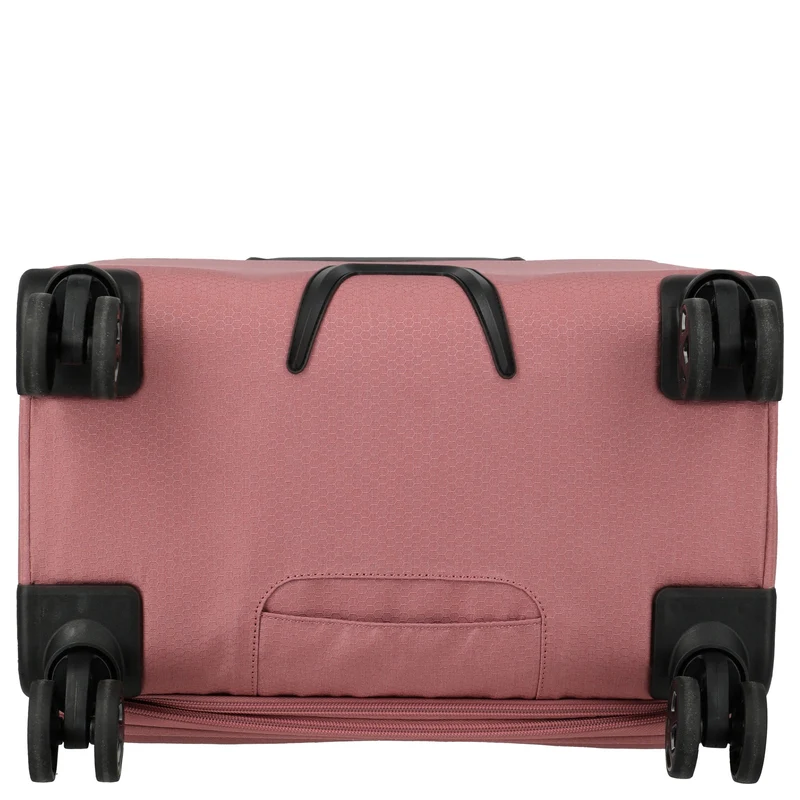 Travelite Kick Off - Trolley de 4 ruedas M 67 cm expandible (blush)