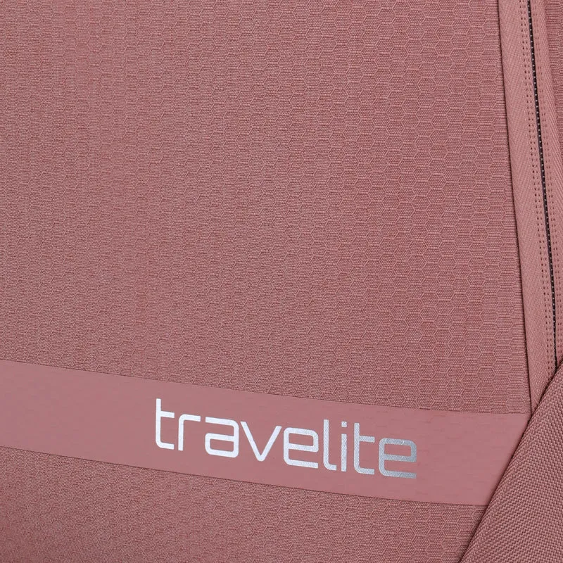 Travelite Kick Off - Trolley de 4 ruedas M 67 cm expandible (blush)